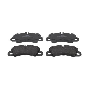 Jeu de 4 plaquettes de frein avant JURID OEM 95B698151AA