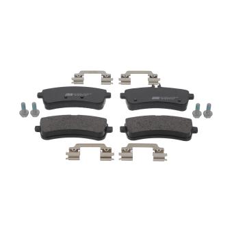 Jeu de 4 plaquettes de frein arrière JURID OEM 0004203502