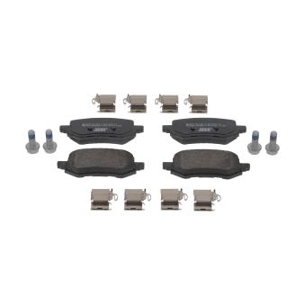 Jeu de 4 plaquettes de frein arrière JURID OEM 2551324