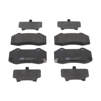 Jeu de 4 plaquettes de frein avant JURID OEM NAYF3328Z