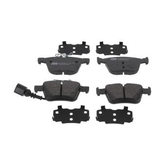 Jeu de 4 plaquettes de frein arrière JURID OEM 8V0698451C