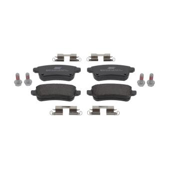 Jeu de 4 plaquettes de frein arrière JURID OEM 4406000Q3C