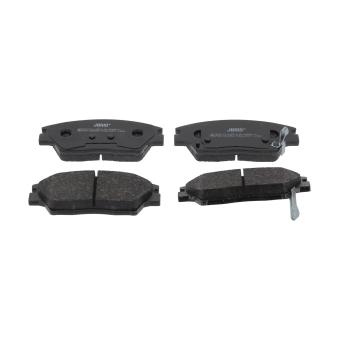 Jeu de 4 plaquettes de frein avant JURID OEM 48130350C0