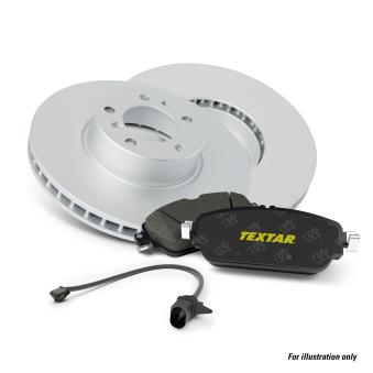 Kit de disques et plaquettes avant TEXTAR [2417001-1609-00]