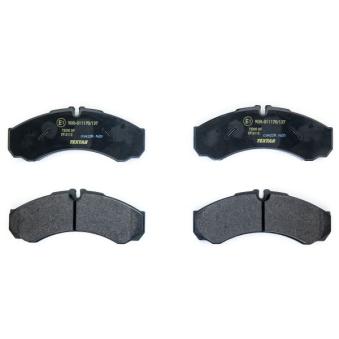 Jeu de 4 plaquettes de frein avant TEXTAR OEM 42548194 Jeu de 4 plaquettes de frein avant TEXTAR OEM 42548194