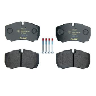 Jeu de 4 plaquettes de frein arrière TEXTAR OEM 42470841