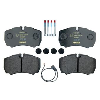 Jeu de 4 plaquettes de frein arrière TEXTAR OEM 1718023
