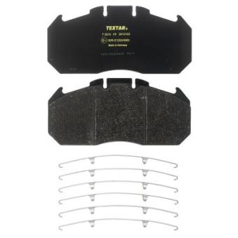 Jeu de 4 plaquettes de frein avant TEXTAR OEM 5001855646
