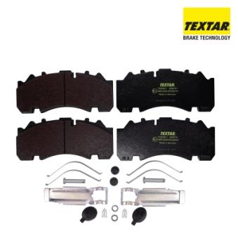 Jeu de 4 plaquettes de frein arrière TEXTAR OEM 0980106200