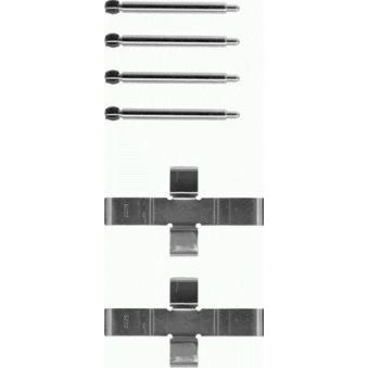 Kit d'accessoires, plaquette de frein à disque TEXTAR OEM 0004212391