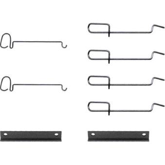Kit d'accessoires, plaquette de frein à disque TEXTAR 82027700