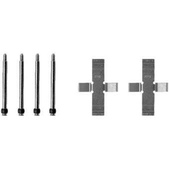 Kit d'accessoires, plaquette de frein à disque TEXTAR [82046000]