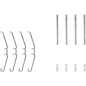 Kit d'accessoires, plaquette de frein à disque TEXTAR 82051200