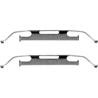 Kit d'accessoires, étrier de frein TEXTAR OEM A0004218291