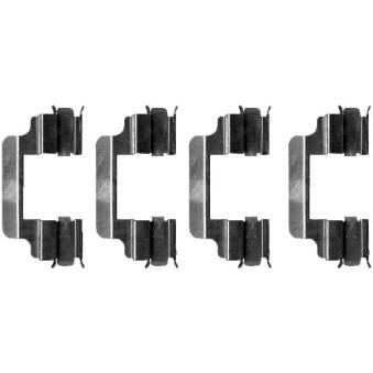 Kit d'accessoires, plaquette de frein à disque TEXTAR 82059500