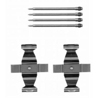 Kit d'accessoires, plaquette de frein à disque TEXTAR OEM 0004218491