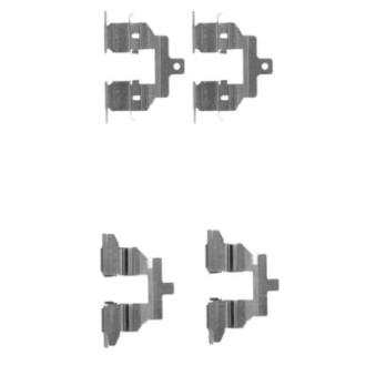 Kit d'accessoires, plaquette de frein à disque TEXTAR OEM D4080JA01A