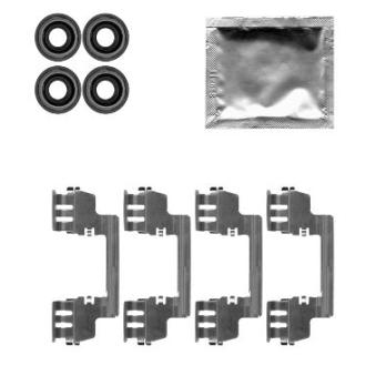 Kit d'accessoires, plaquette de frein à disque TEXTAR 82513600