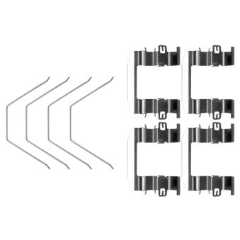 Kit d'accessoires, plaquette de frein à disque TEXTAR 82549400