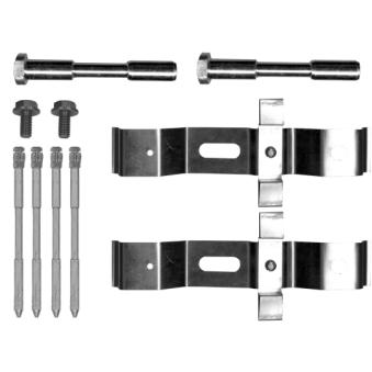 Kit d'accessoires, plaquette de frein à disque TEXTAR [82550500]