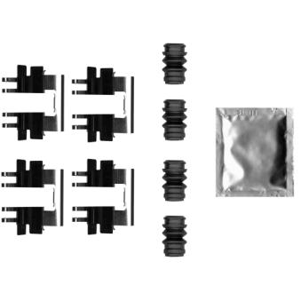 Kit d'accessoires, plaquette de frein à disque TEXTAR [82550800]