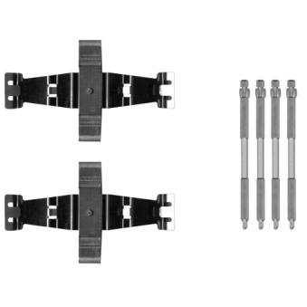 Kit d'accessoires, plaquette de frein à disque TEXTAR 82551400 Kit d'accessoires, plaquette de frein à disque TEXTAR 82551400