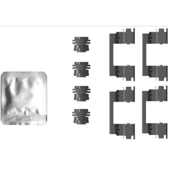 Kit d'accessoires, plaquette de frein à disque TEXTAR [82553300]