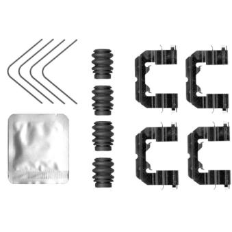 Kit d'accessoires, plaquette de frein à disque TEXTAR 82554300
