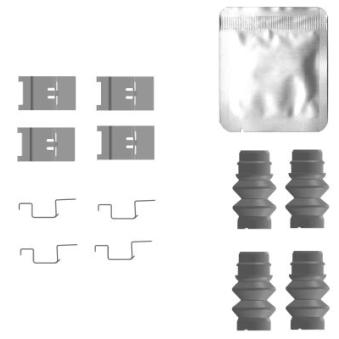 Kit d'accessoires, plaquette de frein à disque TEXTAR [82557100]
