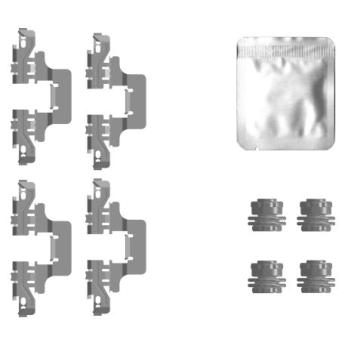 Kit d'accessoires, plaquette de frein à disque TEXTAR [82557800]