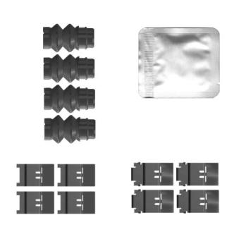Kit d'accessoires, plaquette de frein à disque TEXTAR 82559200 pour TOYOTA AURIS Pro Performance - 204cv