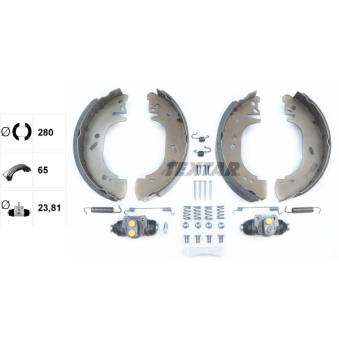 Jeu de mâchoires de frein TEXTAR OEM 94VX2200BB