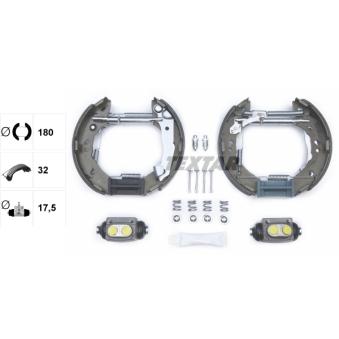 Kit de freins arrière (prémontés) TEXTAR OEM 5830502A00