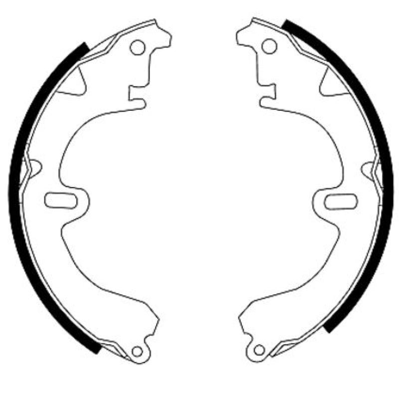 Jeu de mâchoires de frein TEXTAR 91032500 - Visuel 1
