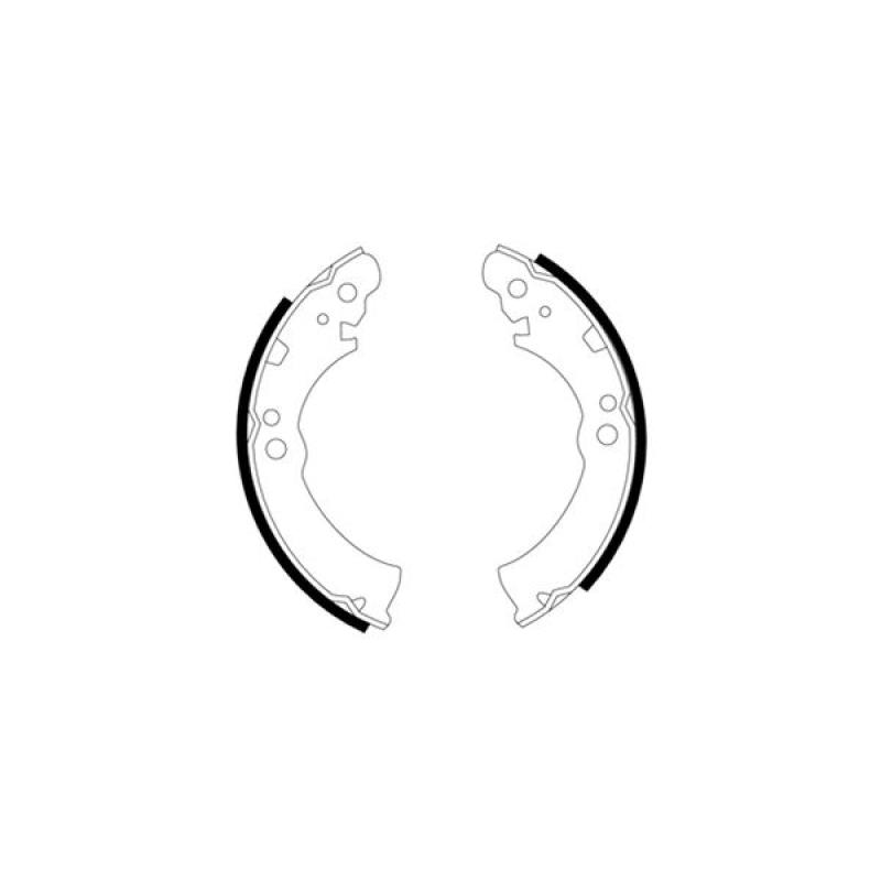 Jeu de mâchoires de frein TEXTAR 91034200 - Visuel 1