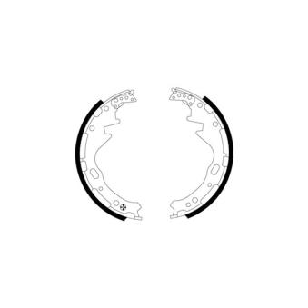 Jeu de mâchoires de frein TEXTAR OEM DD06031G25