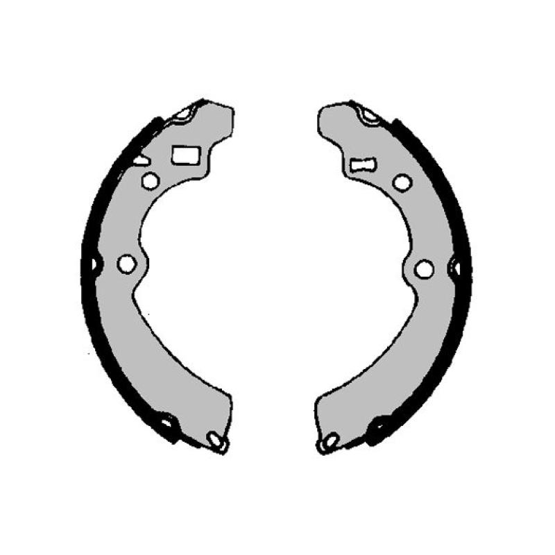 Jeu de mâchoires de frein TEXTAR 91041200 - Visuel 1