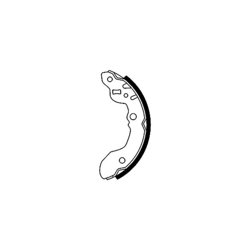 Jeu de mâchoires de frein TEXTAR 91046200 - Visuel 1