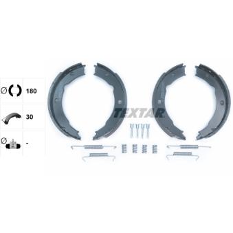 Jeu de mâchoires de frein, frein de stationnement TEXTAR OEM 4241K4 Jeu de mâchoires de frein, frein de stationnement TEXTAR OEM 4241K4