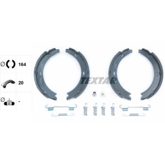Jeu de mâchoires de frein, frein de stationnement TEXTAR OEM A4144200320