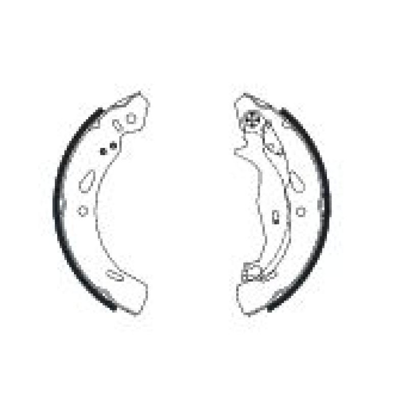 Jeu de mâchoires de frein TEXTAR 91069200 - Visuel 1