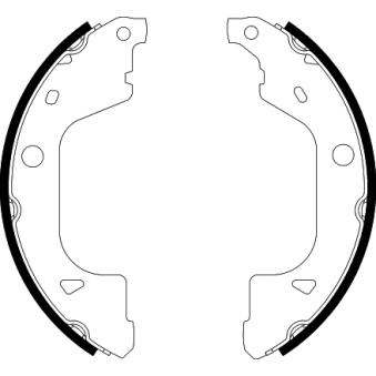 Jeu de mâchoires de frein TEXTAR 91088700 pour RENAULT CAPTUR Blue dCi 115 - 116cv