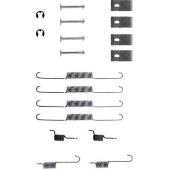 Kit d'accessoires, mâchoire de frein TEXTAR [97003500]