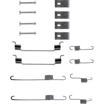 Kit d'accessoires, mâchoire de frein TEXTAR [97007500]