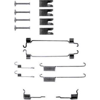 Kit d'accessoires, mâchoire de frein TEXTAR [97009100]