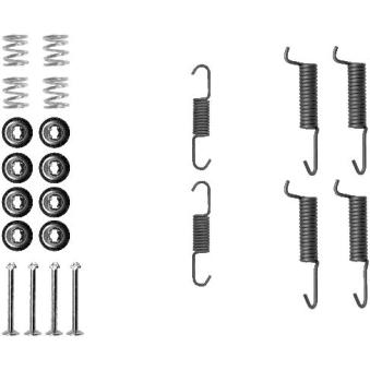 Kit d'accessoires, mâchoires de frein de stationnement TEXTAR [97012700]