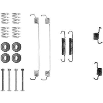 Kit d'accessoires, mâchoire de frein TEXTAR OEM 7701205524