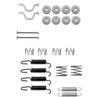 Kit d'accessoires, mâchoires de frein de stationnement TEXTAR OEM 9050612061