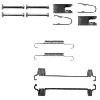 Kit d'accessoires, mâchoires de frein de stationnement TEXTAR OEM 77364020