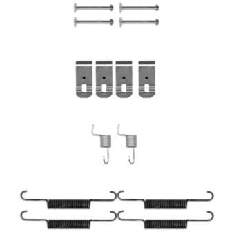 Kit d'accessoires, mâchoires de frein de stationnement TEXTAR [97036700]